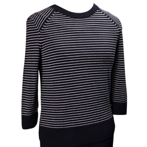 Banana Republic Petite XS Merino Wool Striped Sweater – Holiday Ready! - Picture 1 of 9